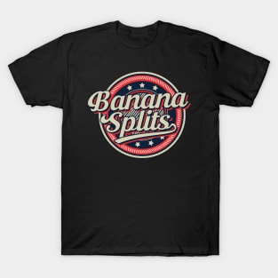 Graphic Aesthetic Banana Proud Name Circle Vintage Art T-Shirt